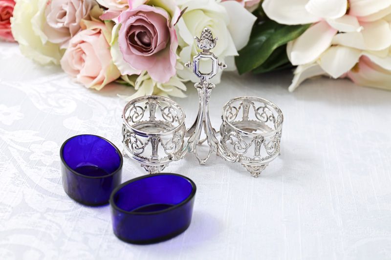 アンティークシルバー、純銀（950）ファーストミネルヴァフランス19