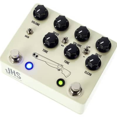 JHS Double Barrel V4 2-in-1 Dual Overdrive Pedal - Victor Litz