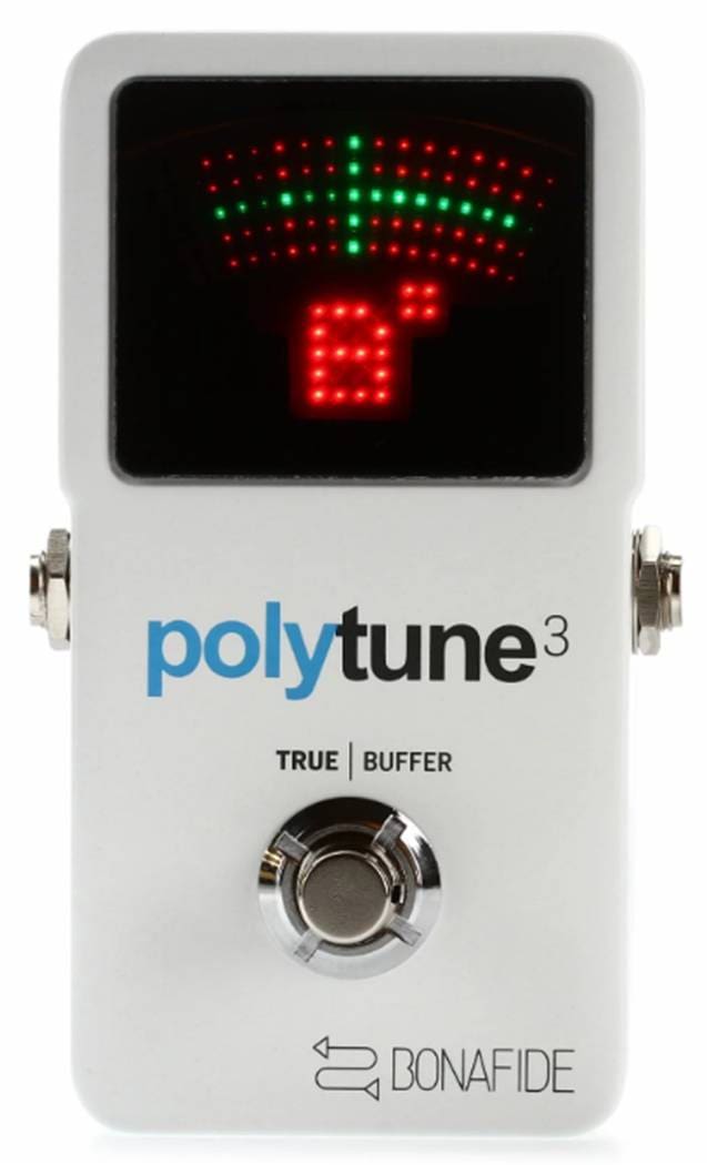 TC Electronic PolyTune 3 tuner pedal Polyphonic LED Guitar Tuner