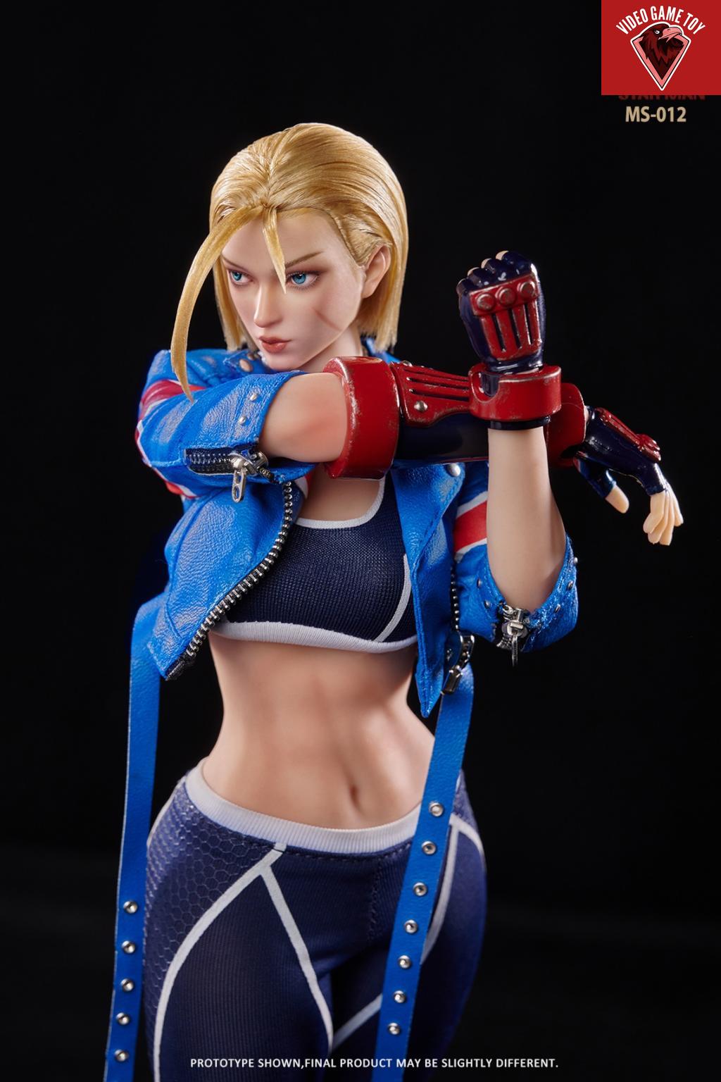 STAR MAN – Street Fighter 1/6 Female agent-Blue Bee Cammy White