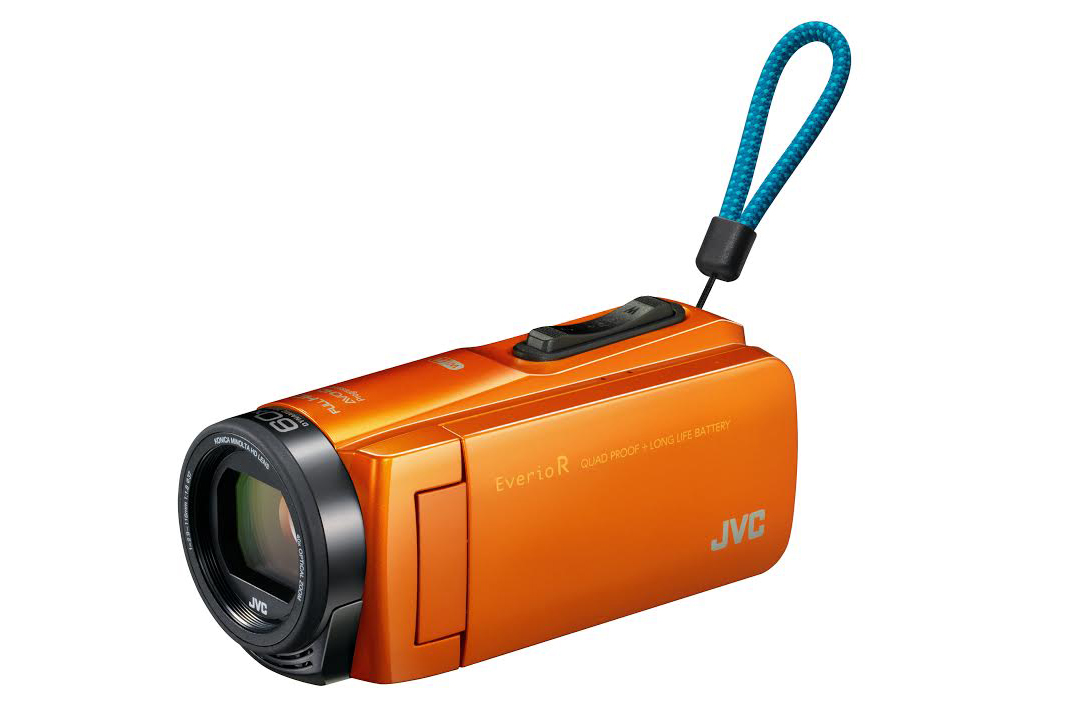 JVCから、防水、防塵、耐衝撃、耐低温に対応したY字グリップベルト採用