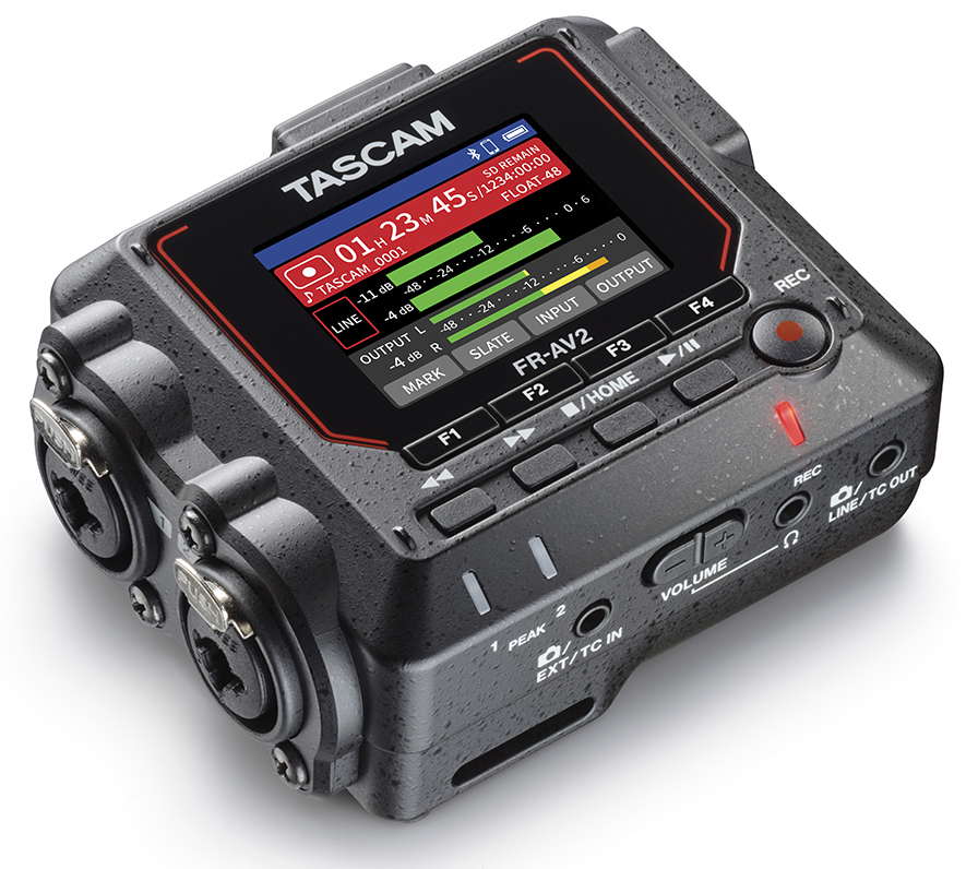 TASCAM、 タイムコードジェネレーター搭載32bitフロート対応の