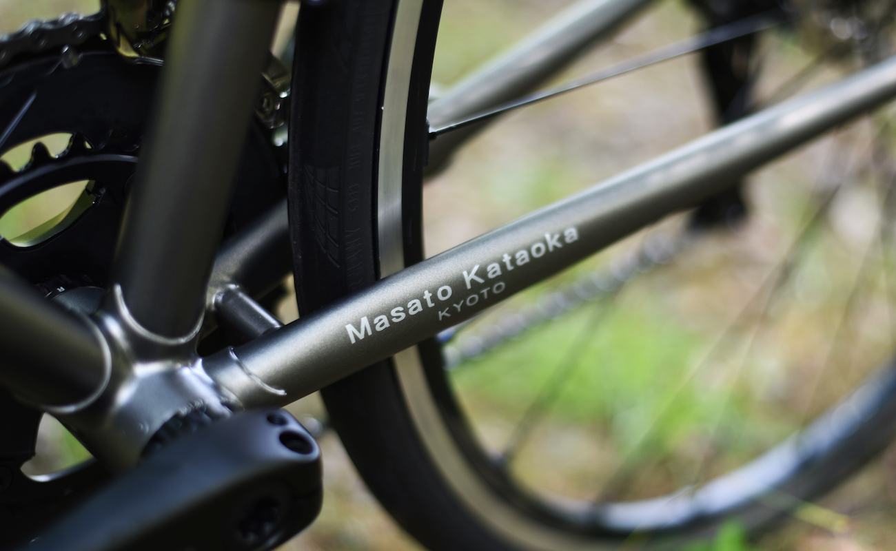 VIGOREラグ付クロモリ製ロードレーサー「70next」記念すべき1台目