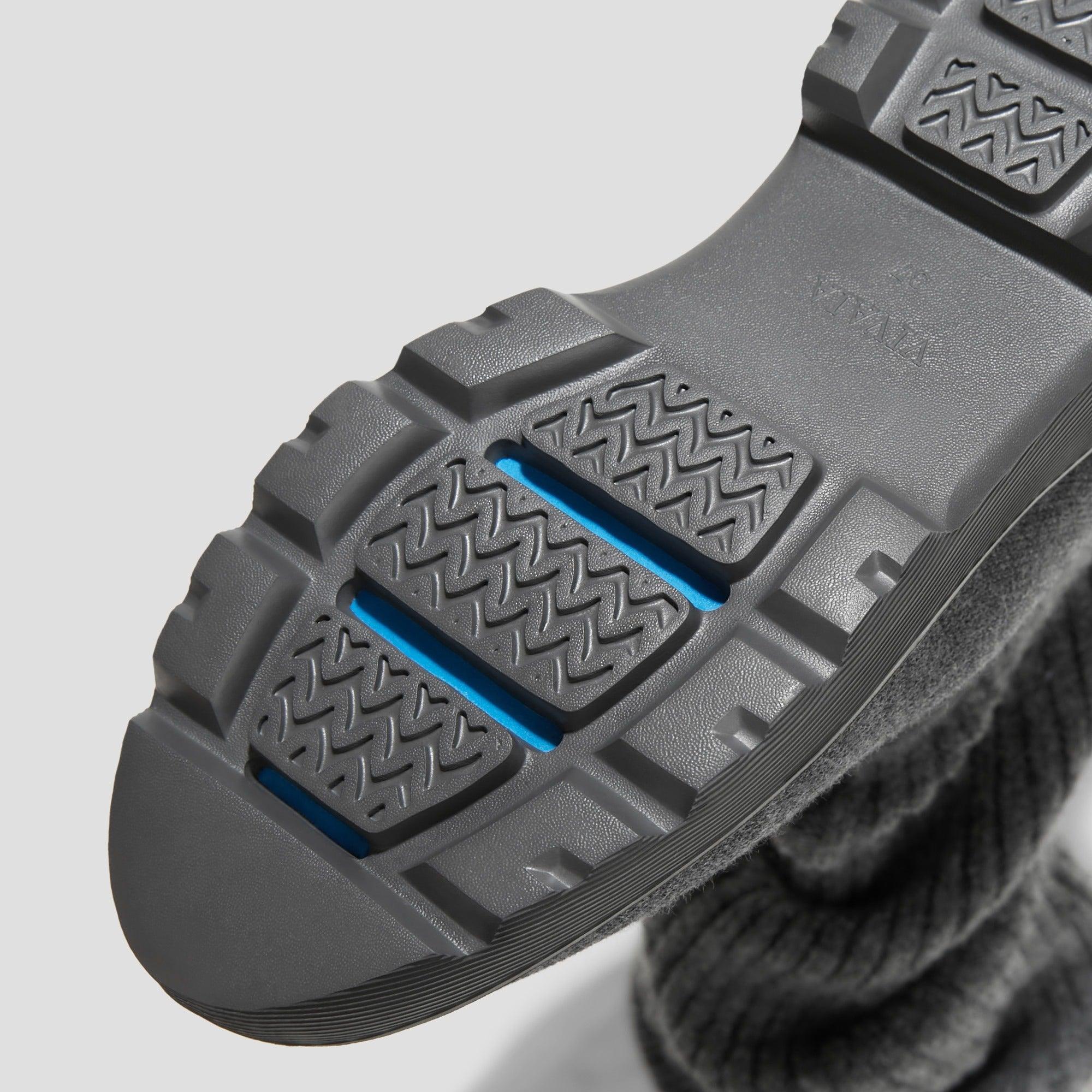 Eduarda] ラウンドトゥ 撥水加工 ニーハイ プラットフォーム チャン