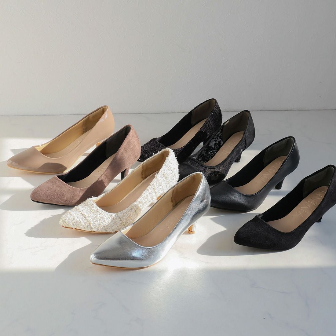 2026年春再販】ポインテッドトゥ5.5cmキレイめパンプス ｜靴