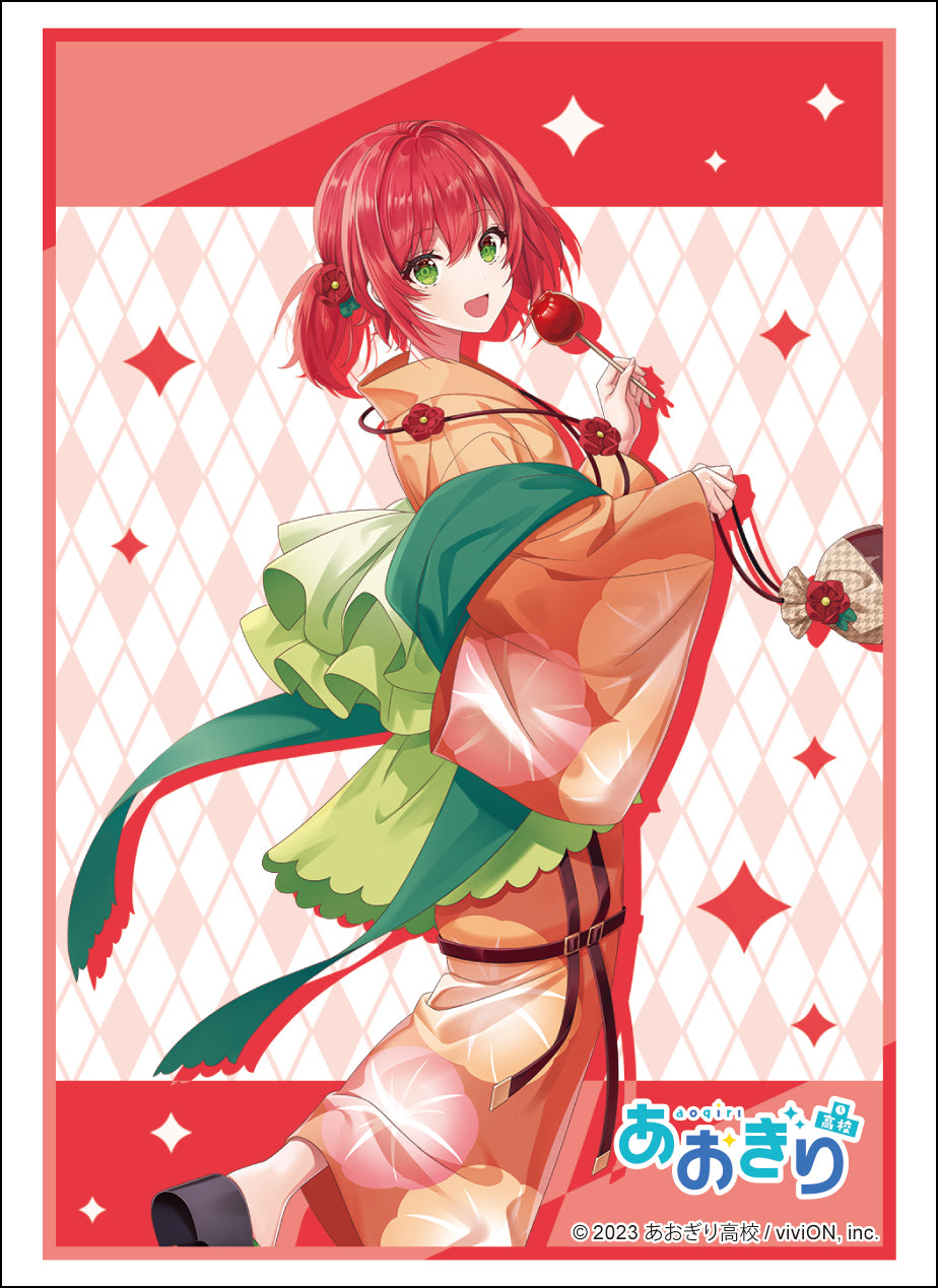 ヴァイスシュヴァルツ スリーブ あおぎり高校 石狩あかり 浴衣 Ver