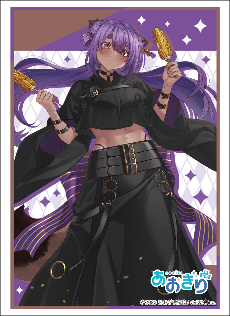 ヴァイスシュヴァルツ スリーブ あおぎり高校 八十科むじな 浴衣 Ver