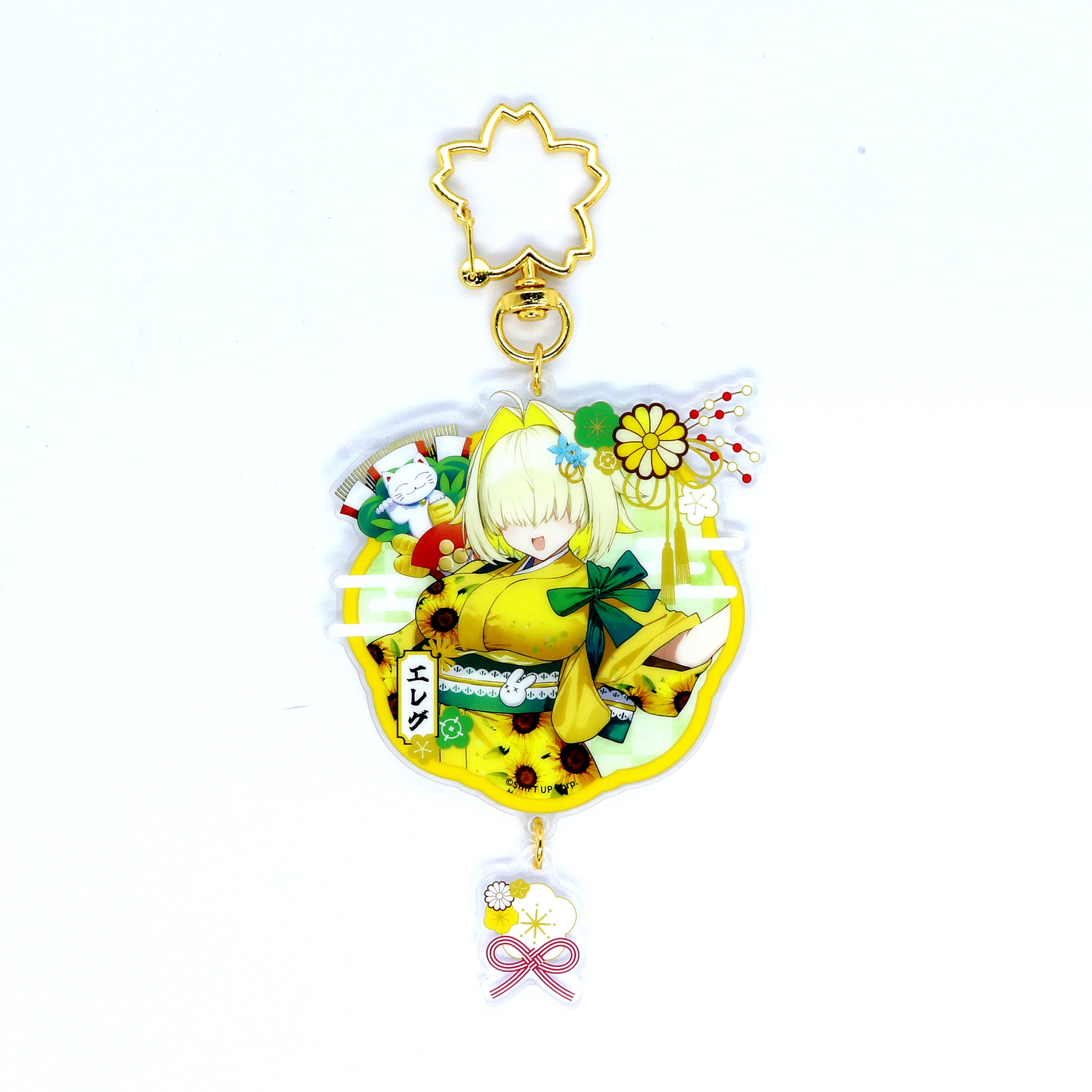 勝利の女神：NIKKE 新春フェア2026 アクリルキーホルダー エレグ