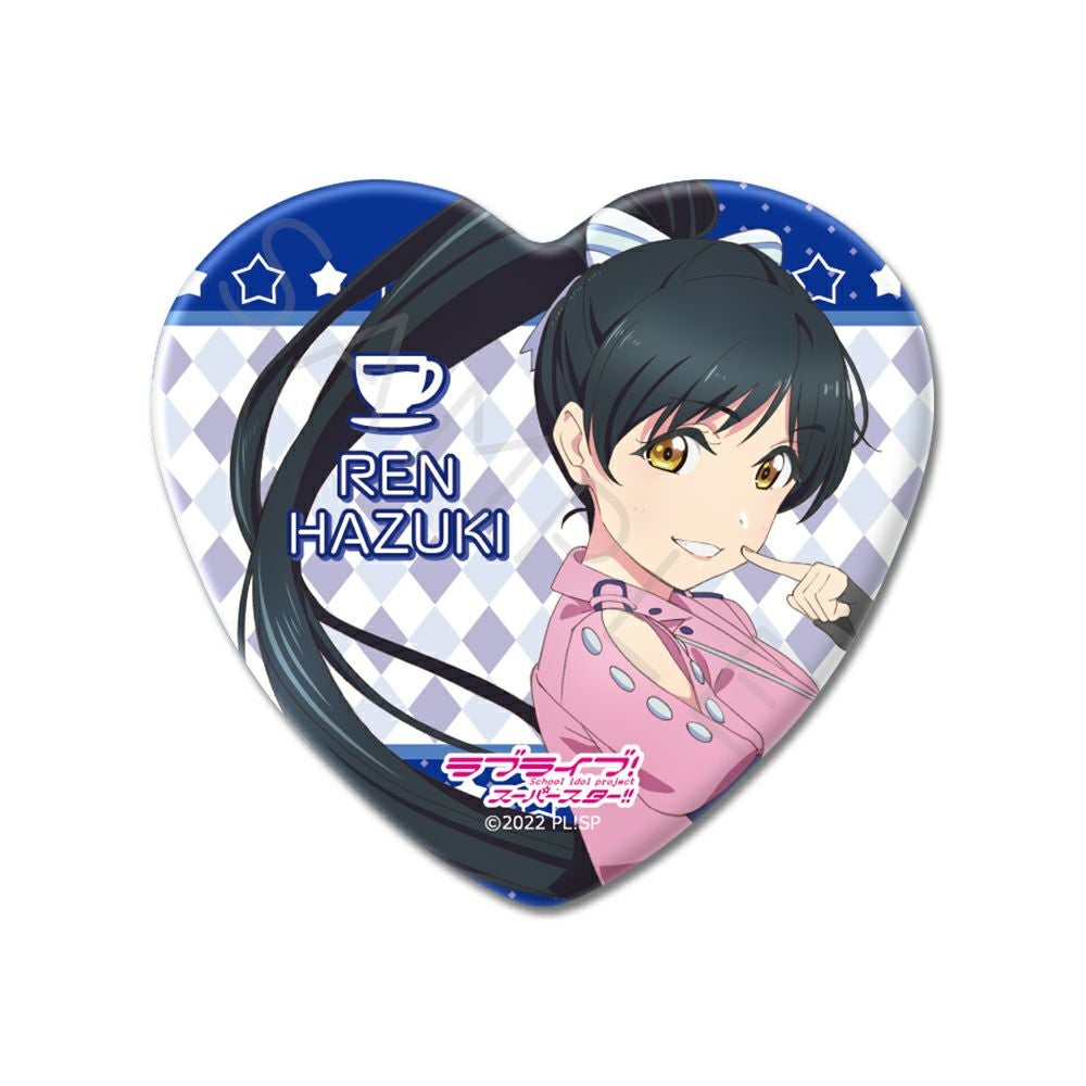 ラブライブ！スーパースター!!』 ハート型缶バッジ ZE(葉月恋) | ビビット