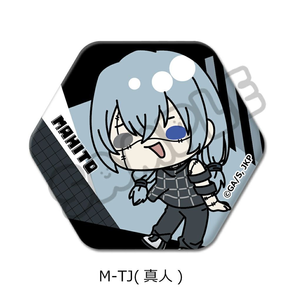 TVアニメ「呪術廻戦」 2期 第6弾 六角形缶バッジ M-TJ(真人) | ビビット