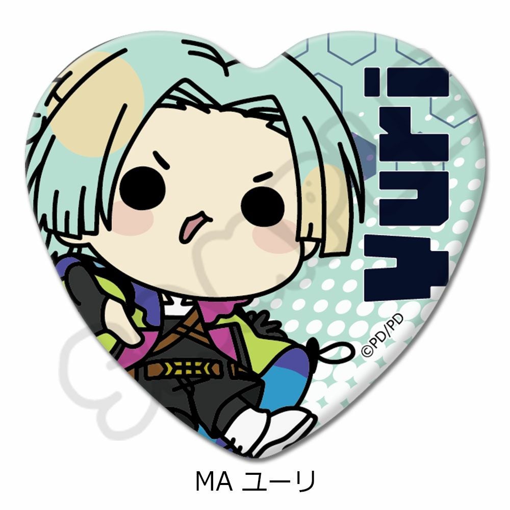 TVアニメ『グノーシア』ハート型缶バッジ MA（ユーリ） | ビビット
