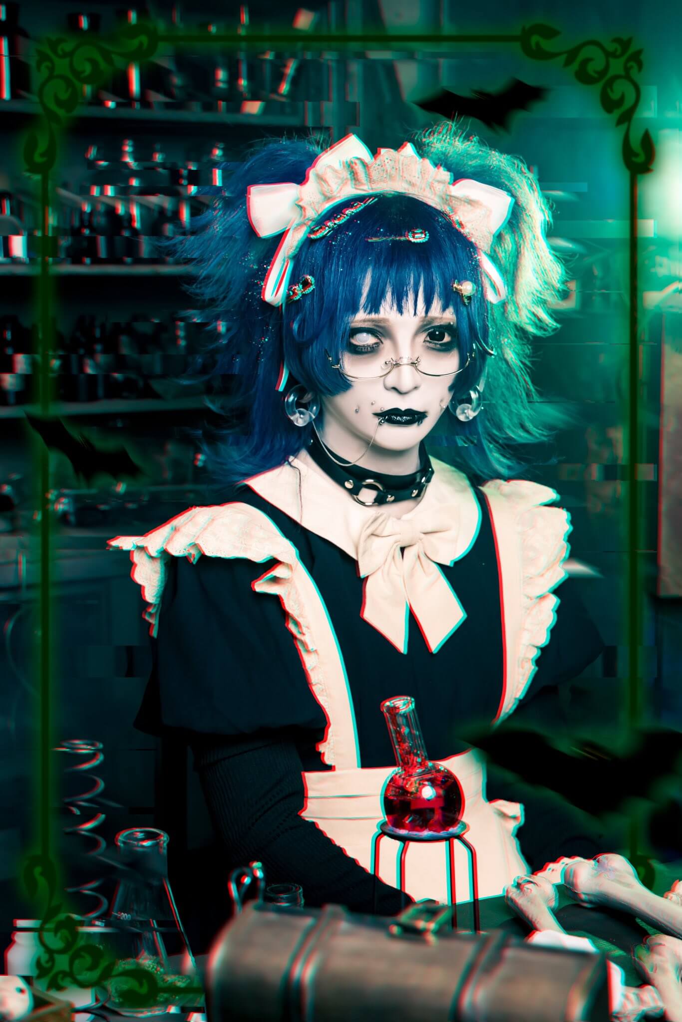 Sennou Tokyo (洗脳Tokyo) V. Syugorei (守護霊) solo photo | vkgy