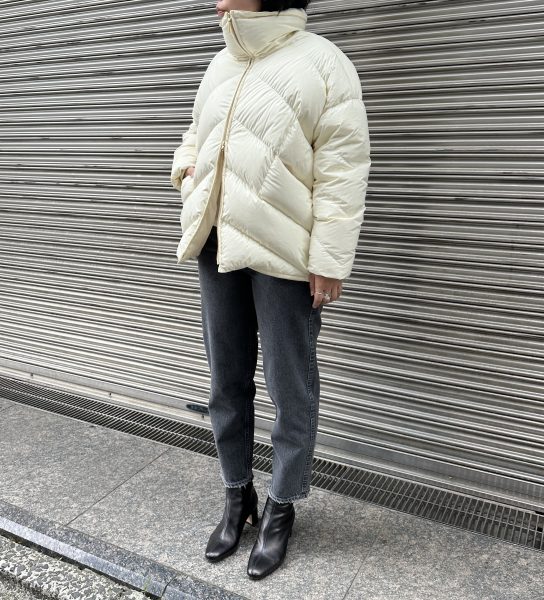6×1 SIXBYONE】東原妙子さんコラボ HIGH COLLAR DOWN JACKET