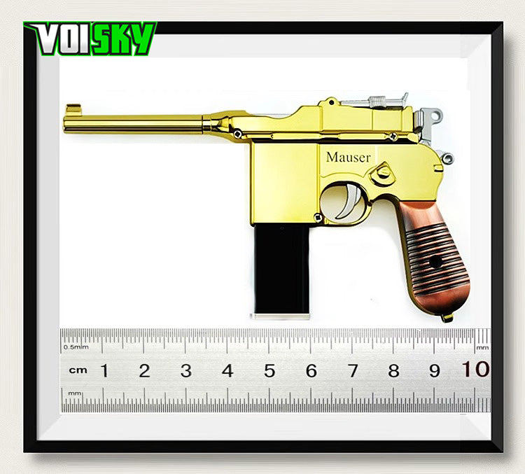 マウザー C96 1:2.05 ミニモデルガン 排莢式 合金モデル 科学と教育