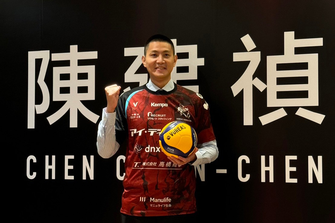 陳 建禎選手の入団会見を行いました