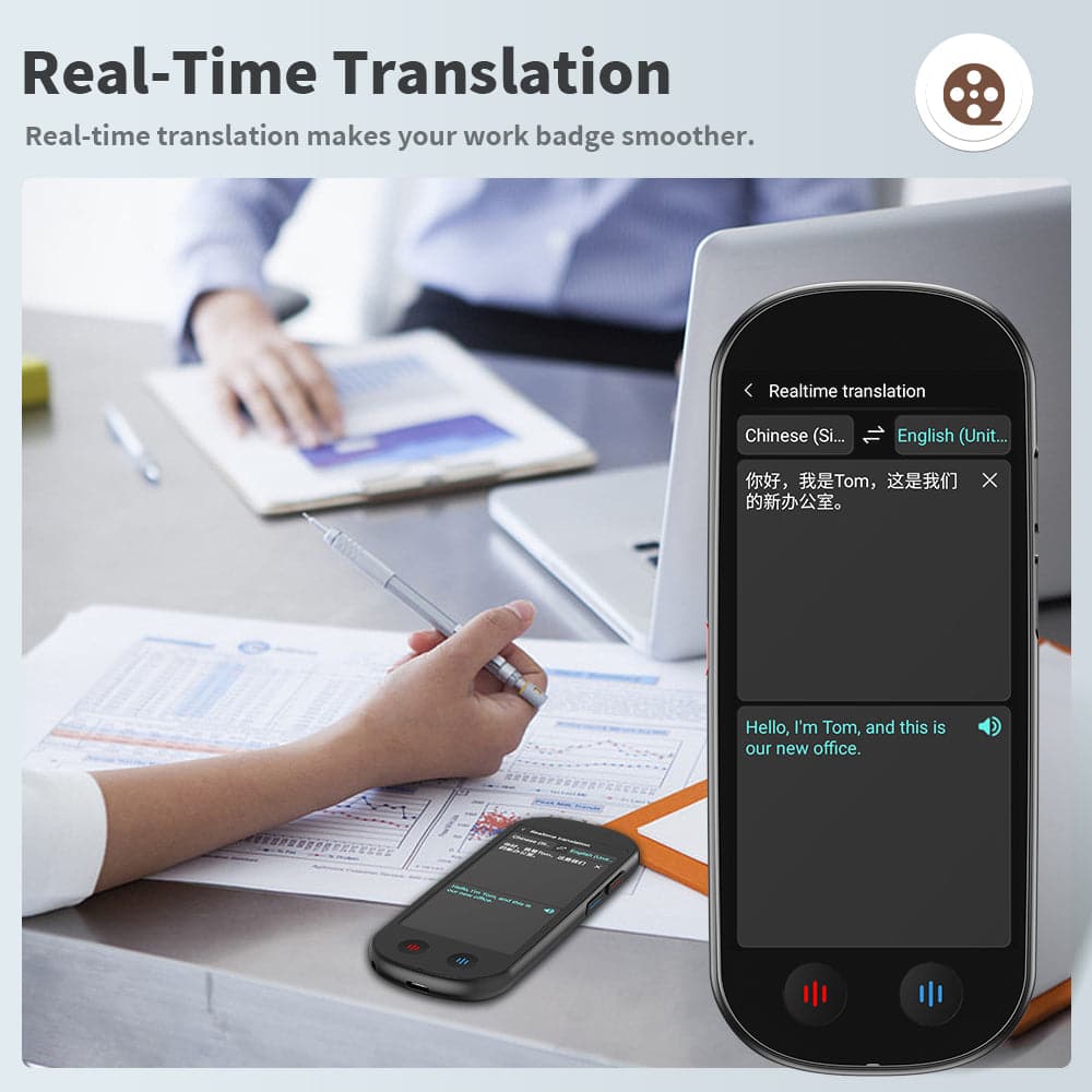 VORMOR Z9 New Arrival Language Translator Device, Portable Translator