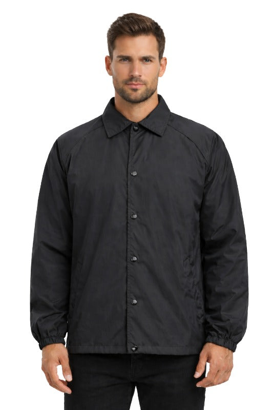 3203 100% Water Resistant Nylon Coach Jacket