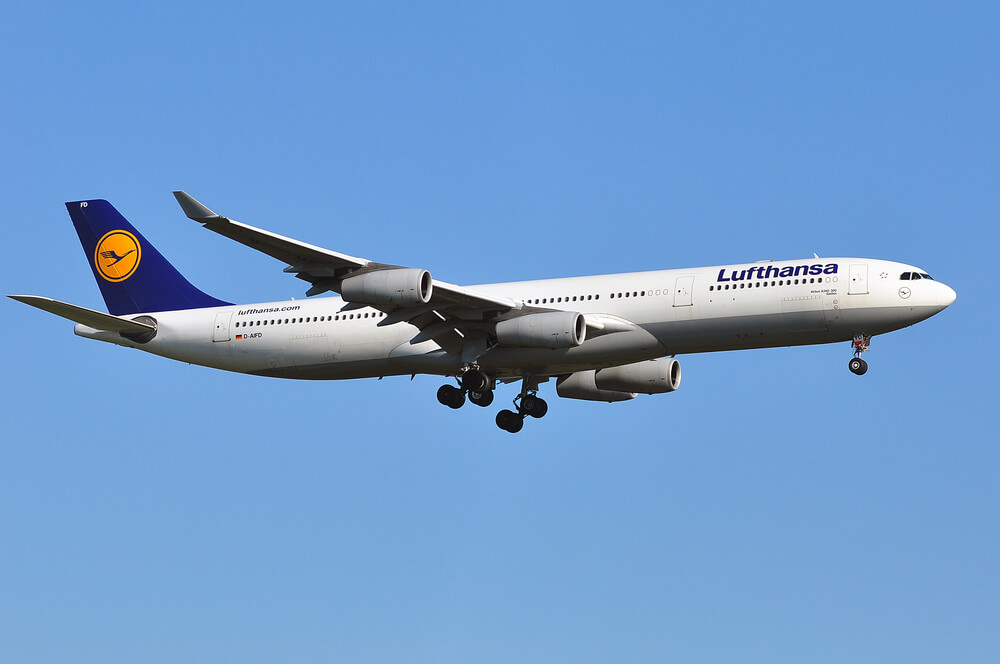 ルフトハンザ・ドイツ航空(LH)のエアバス A340機材が運航している路線