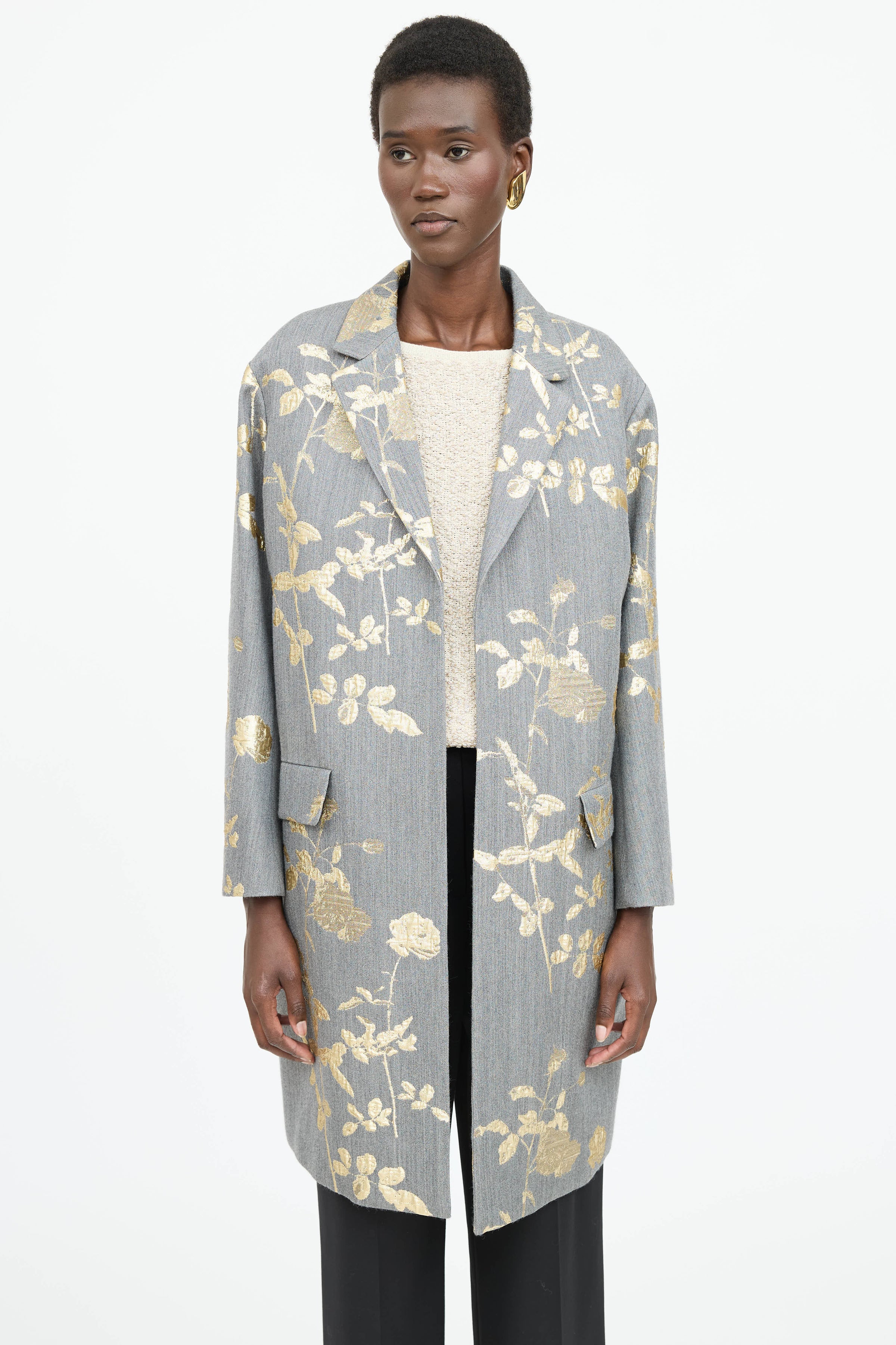 Dries Van Noten // Floral Embroidered Coat – VSP Consignment