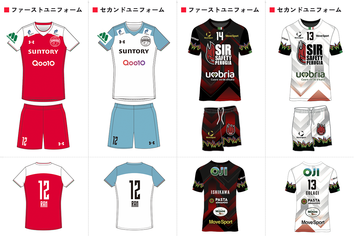 サントリーサンバーズ大阪 小川智大 レプリカユニフォーム 2025-26レプリカユニフォーム(1st・赤)/(2nd・水色)受注販売のお知らせ