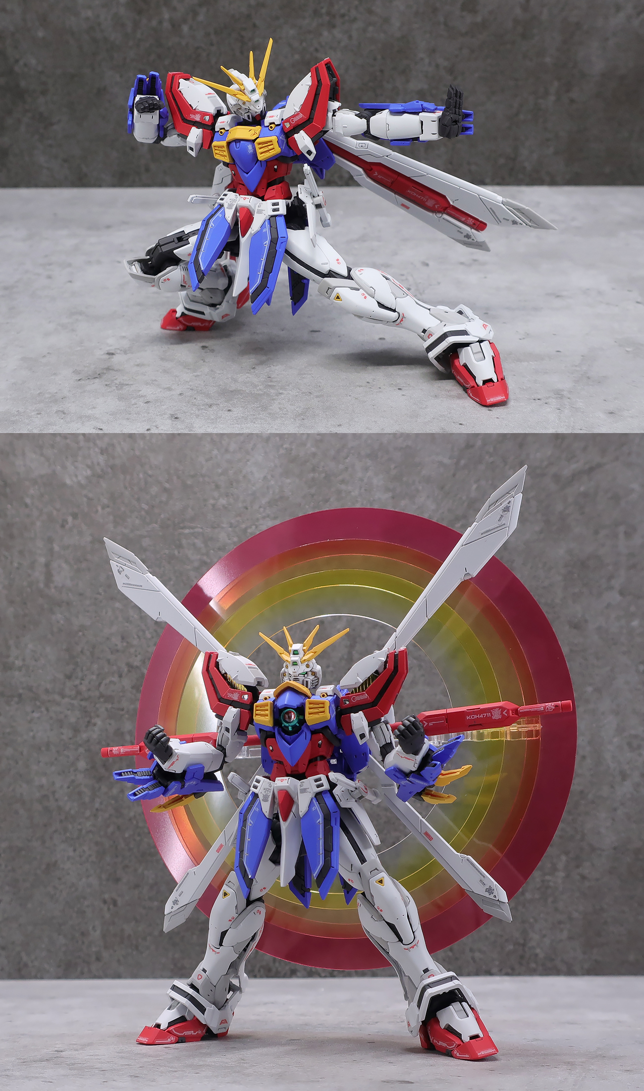 RG 1/144 ゴッドガンダム 完成品