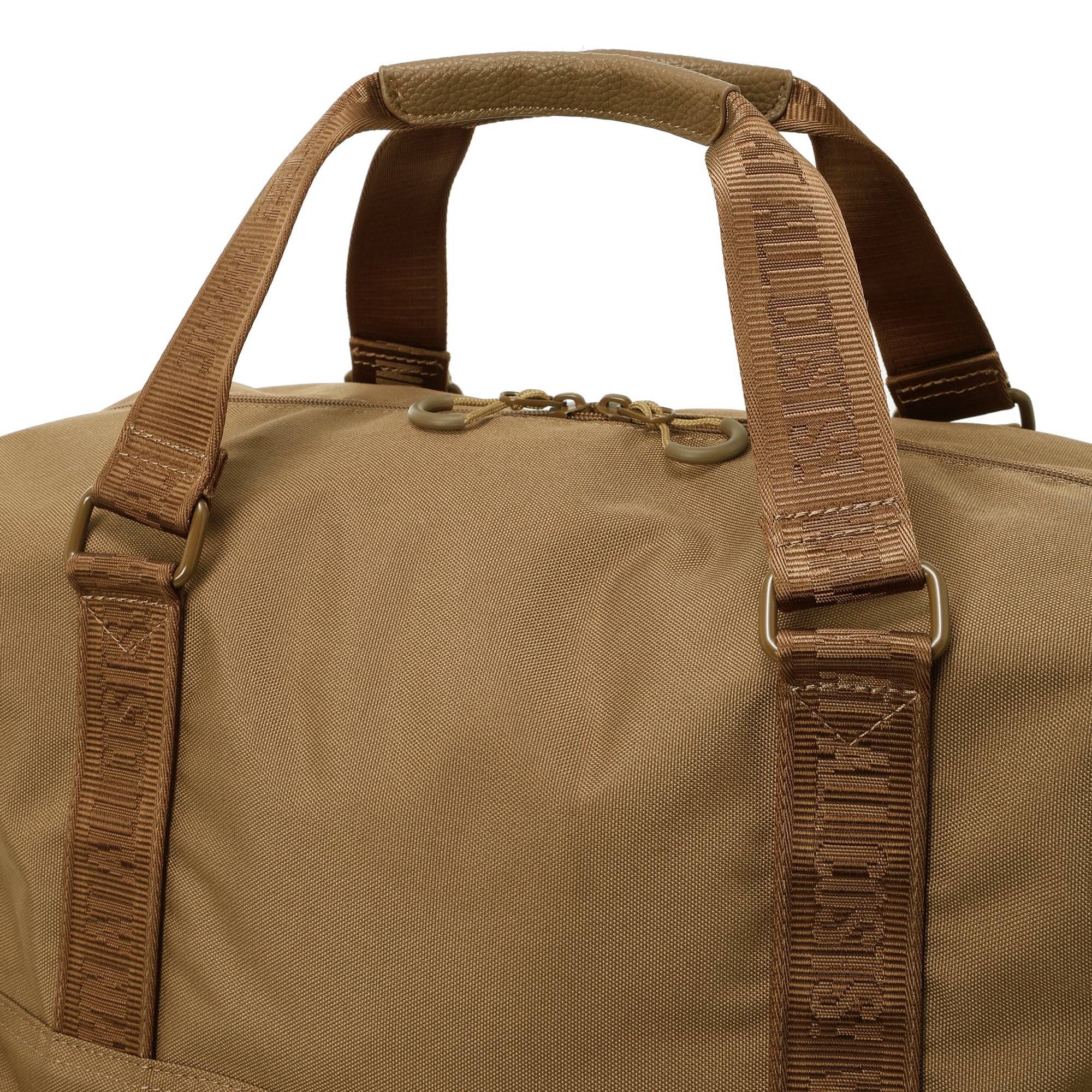 UNISEX CITY LINE ボストンバッグ ベージュ