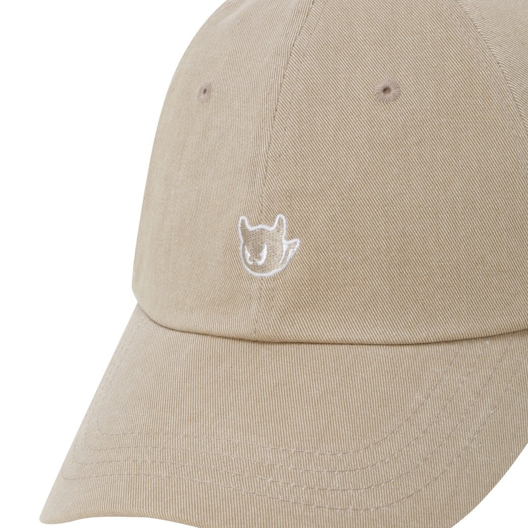 UNISEX コットンキャップ ベージュ