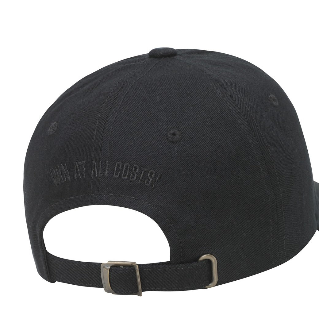 WAAC X JONES】UNISEX タイポグラフィーキャップ ブラック