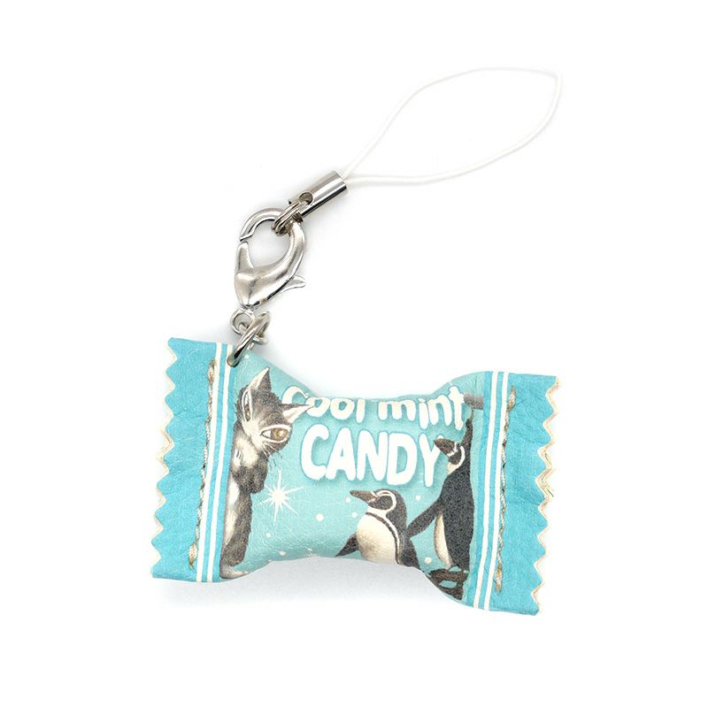 キャンディ引手ストラップ 水色 | わちふぃーるどオンラインショップ