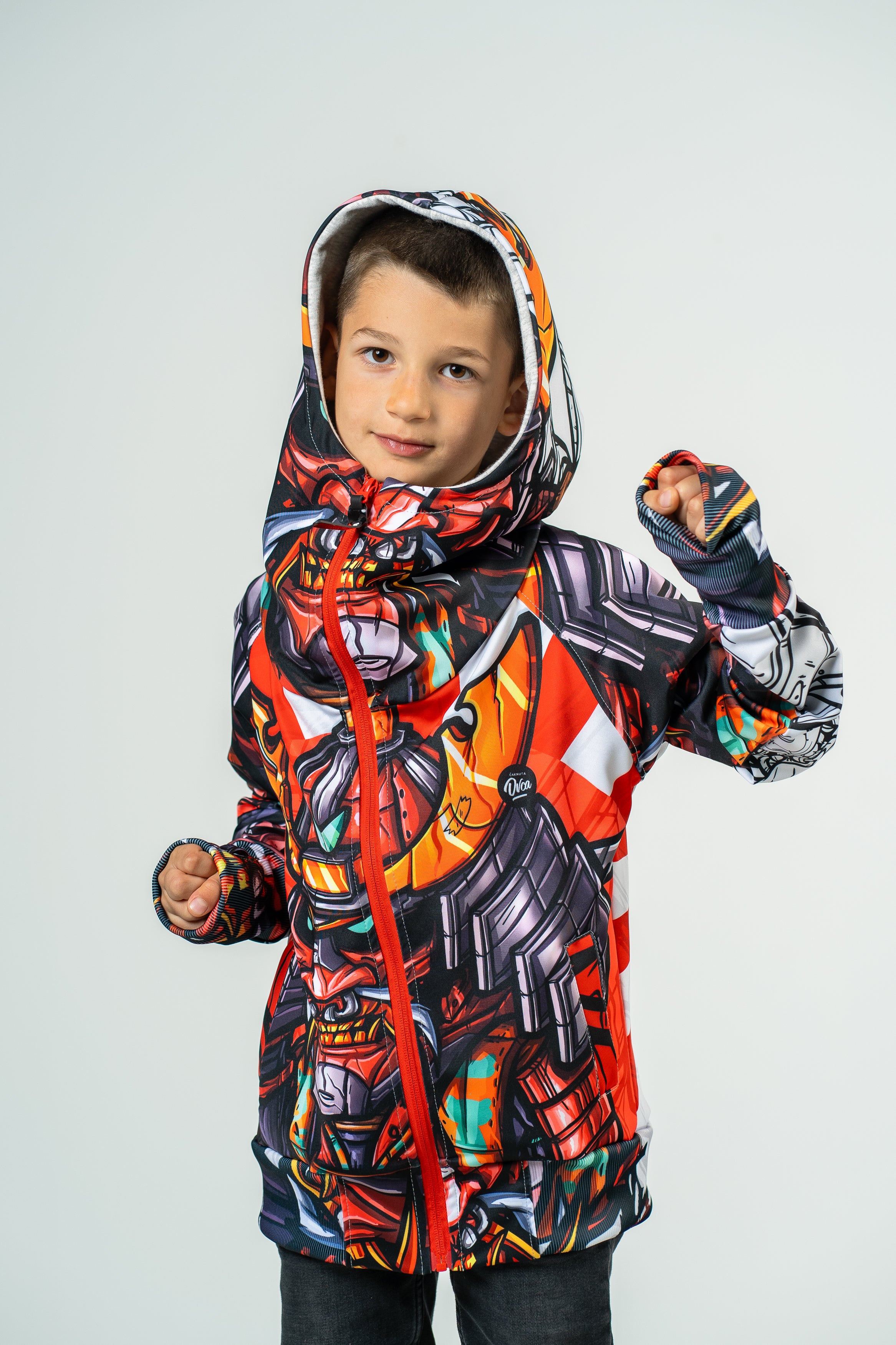 Kids Samurai Hoodie | Wacky Sheep