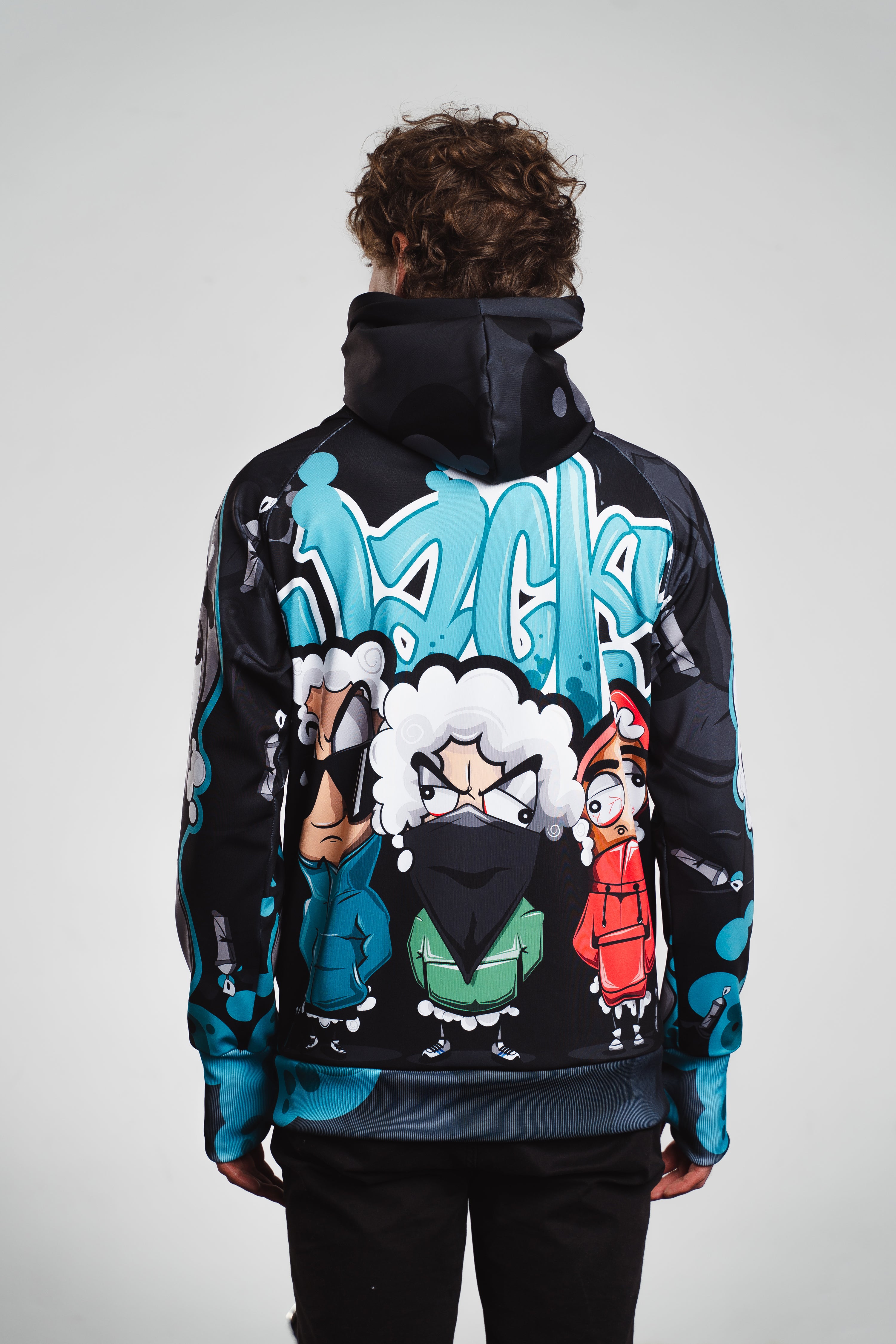 M's Rap Zip Hoodie | Wacky Sheep