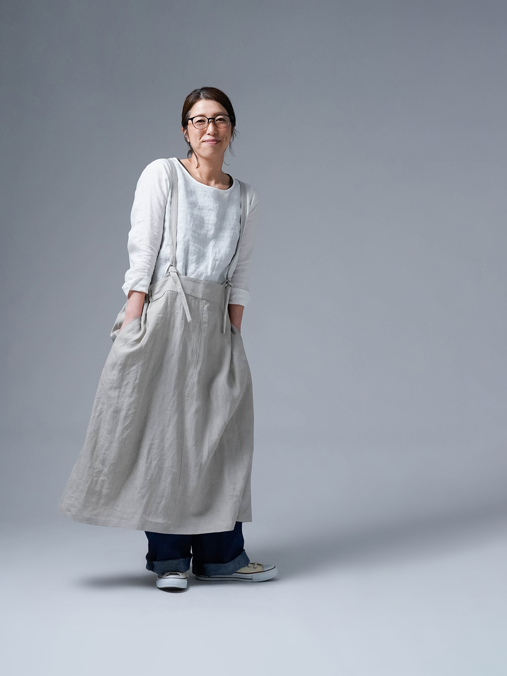 これさえあればおしゃれ番長！シン・タブリエスカート / 亜麻