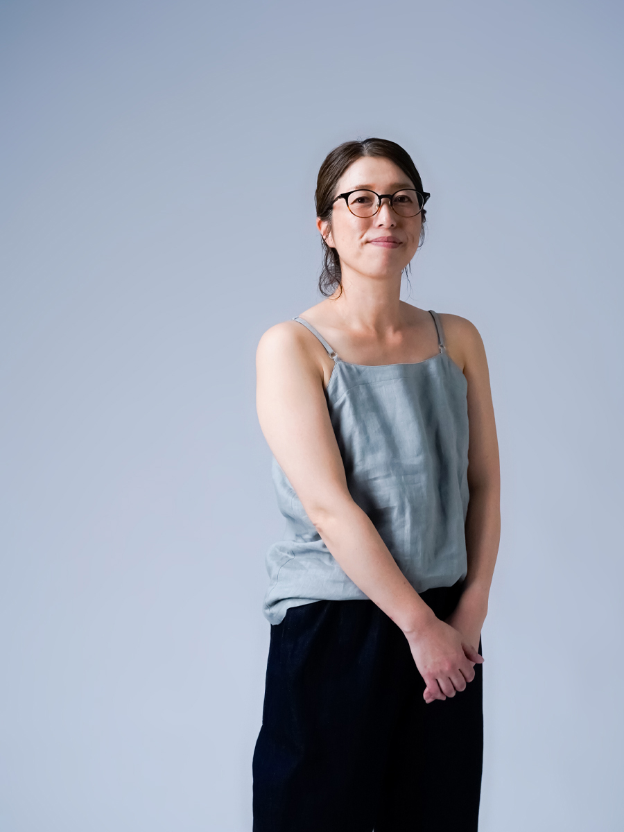 リネンキャミソール】下着をつけずに快適に過ごせる トッキノン