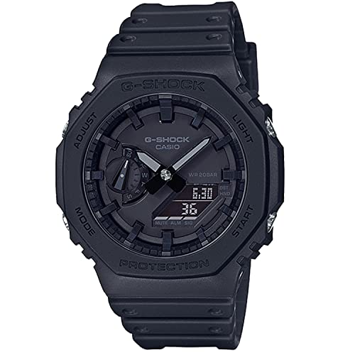 CASIO OAK G-Shock GA2100-1A1 A/D Digital Carbon Resin Black Out
