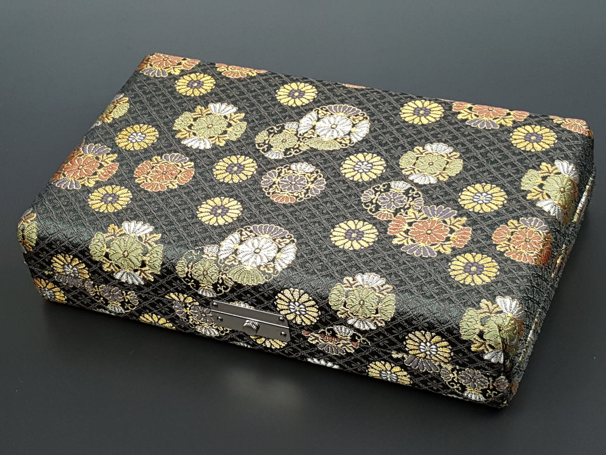 三味線 撥 バチ ケースつき 開き約8.7cm一部欠けあり 本鼈甲 三味線 撥