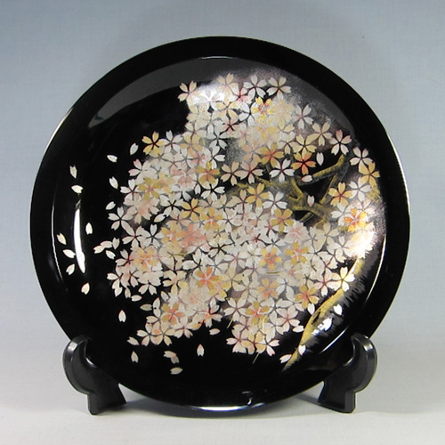 輪島塗漆器の工房直販 輪島塗太郎 / 輪島市 塗太郎 / 輪島塗 飾皿 沈金