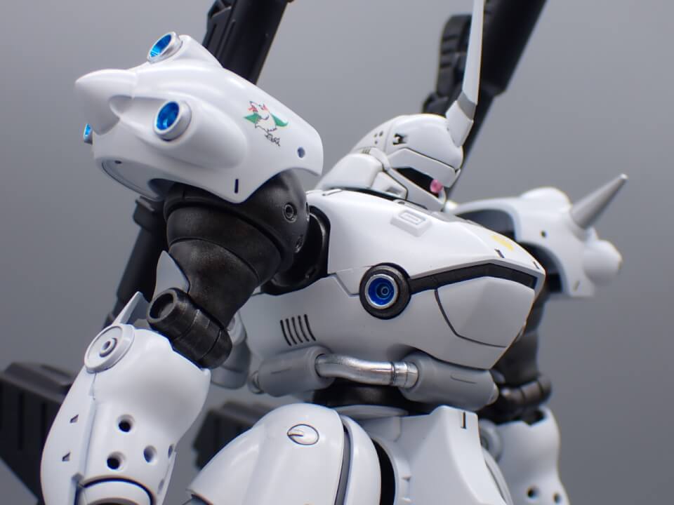 ファビ HGUC ケンプファー 高機動型風 改造品 全塗装 完成品 ファビ様