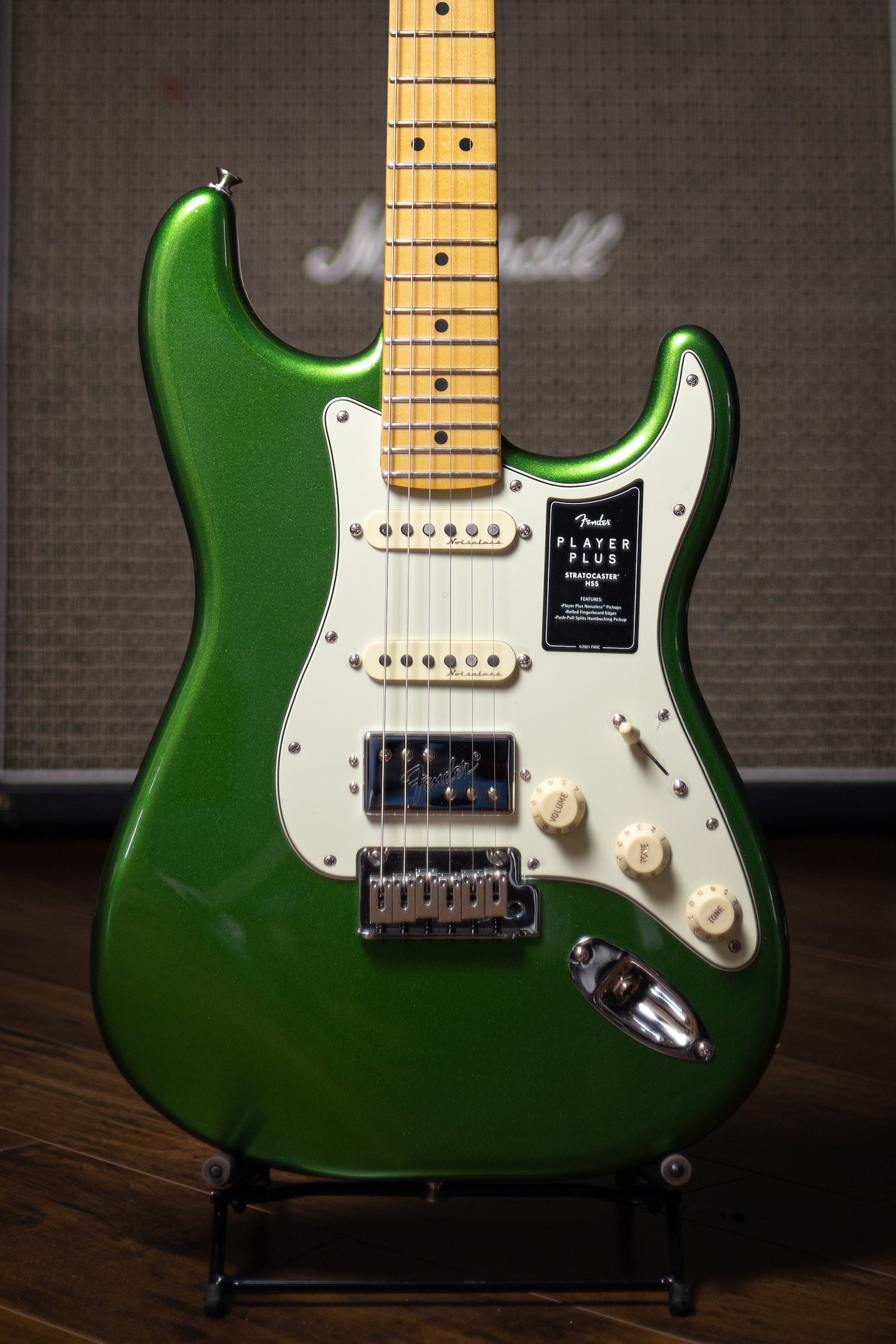 Fender Player Plus Stratocaster Electric Guitar - Cosmic Jade