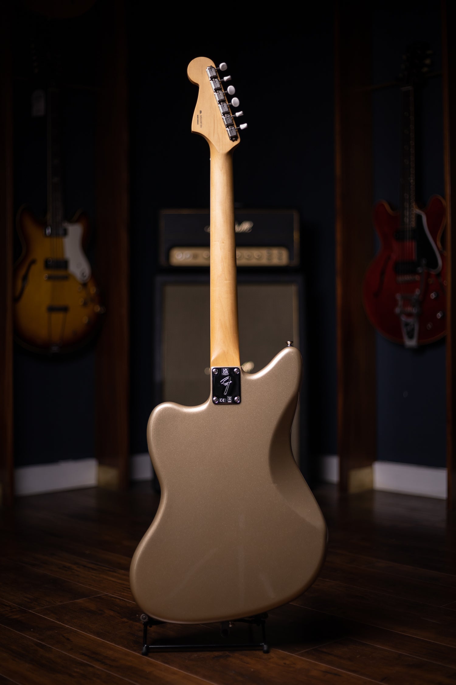Fender Gold Foil Jazzmaster Electric Guitar - Shoreline Gold