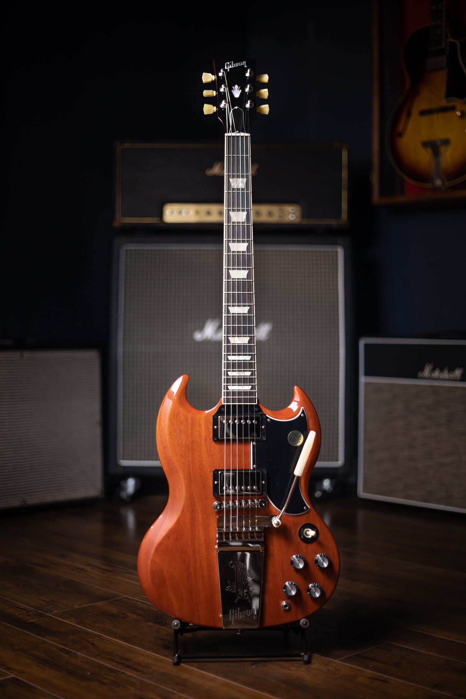 Gibson SG Standard '61 Maestro Vibrola Electric Guitar - Vintage