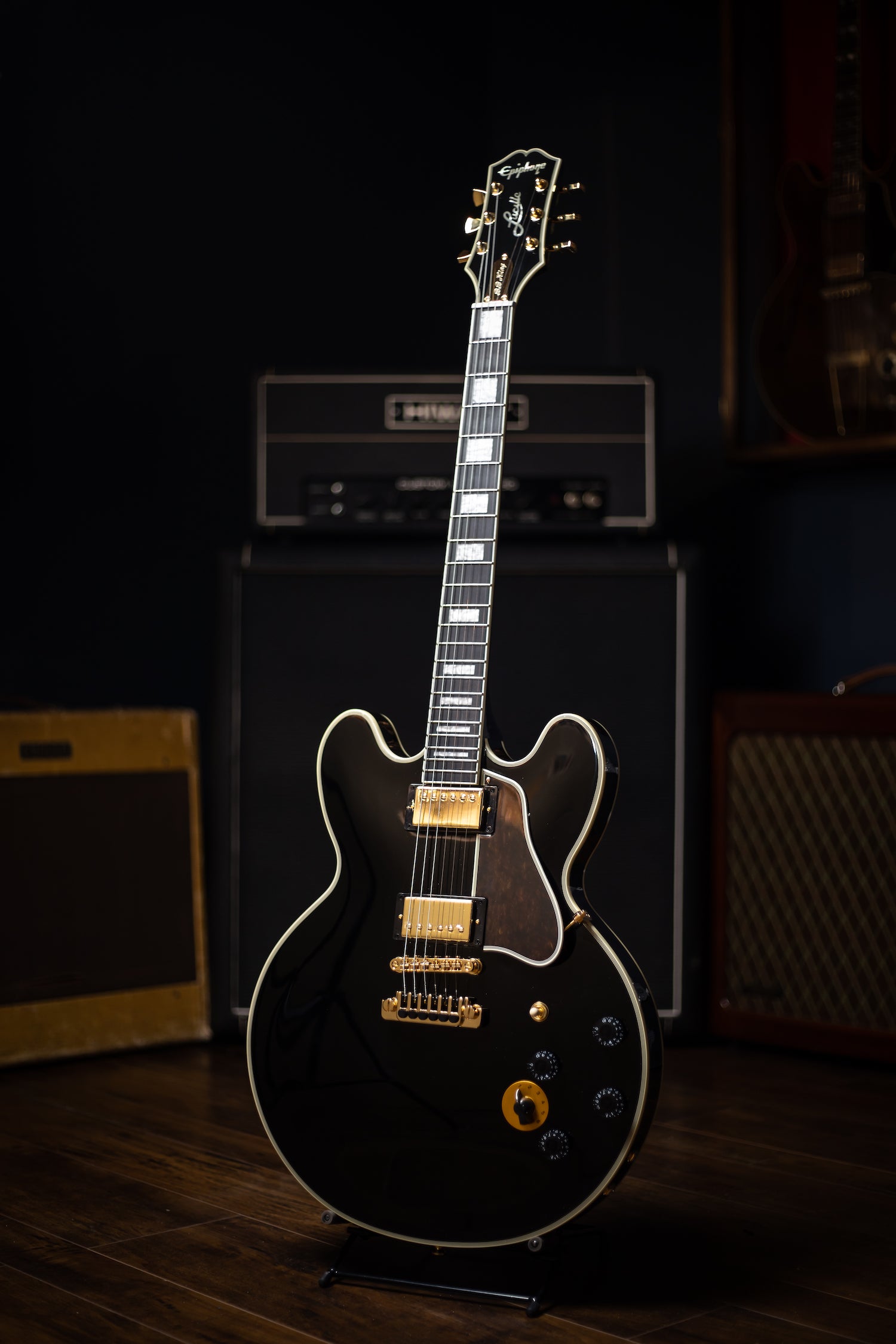 Epiphone B. B. King Lucille Electric Guitar - Ebony – Walt Grace