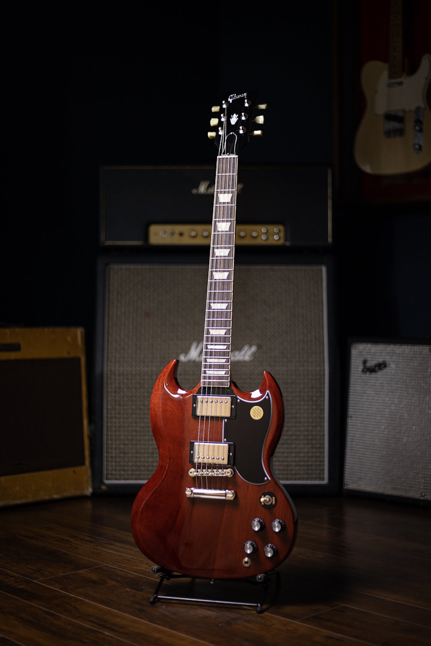 Gibson SG Standard '61 with Stop Bar Electric Guitar - Vintage