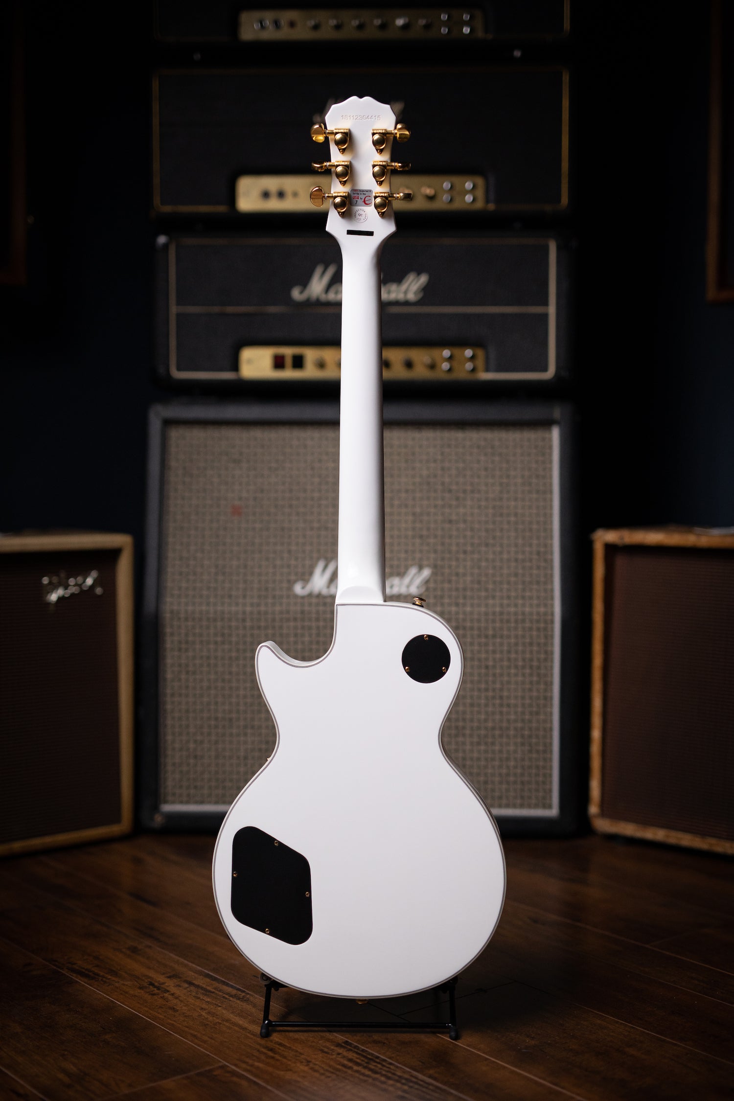 Epiphone Les Paul Custom Pro Electric Guitar - Alpine White – Walt