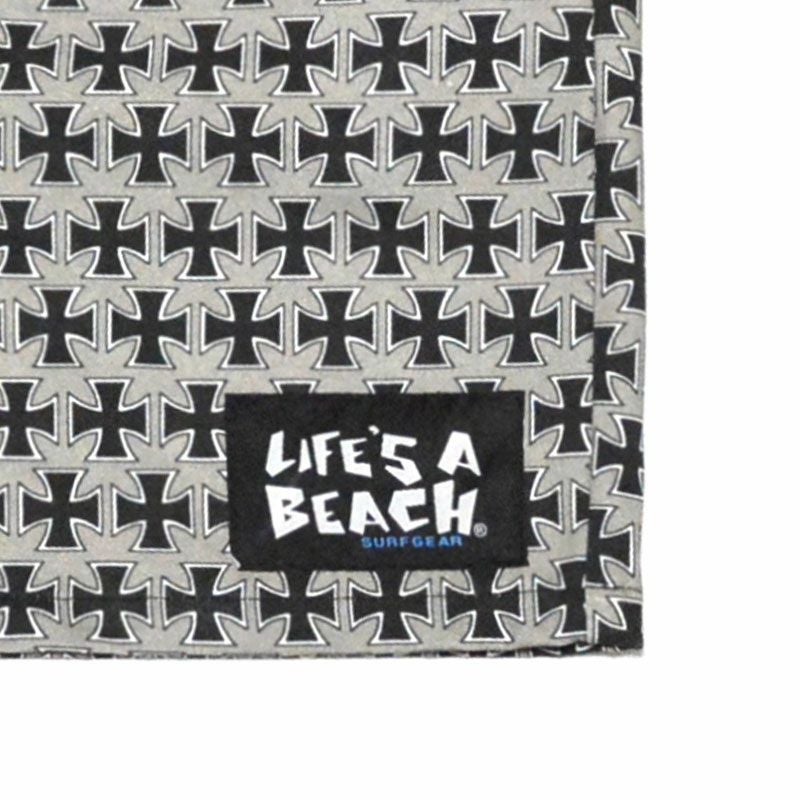 ライフズアビーチ Life's A Beach WARP別注 ELASTIC SHORTS IRON CROSS