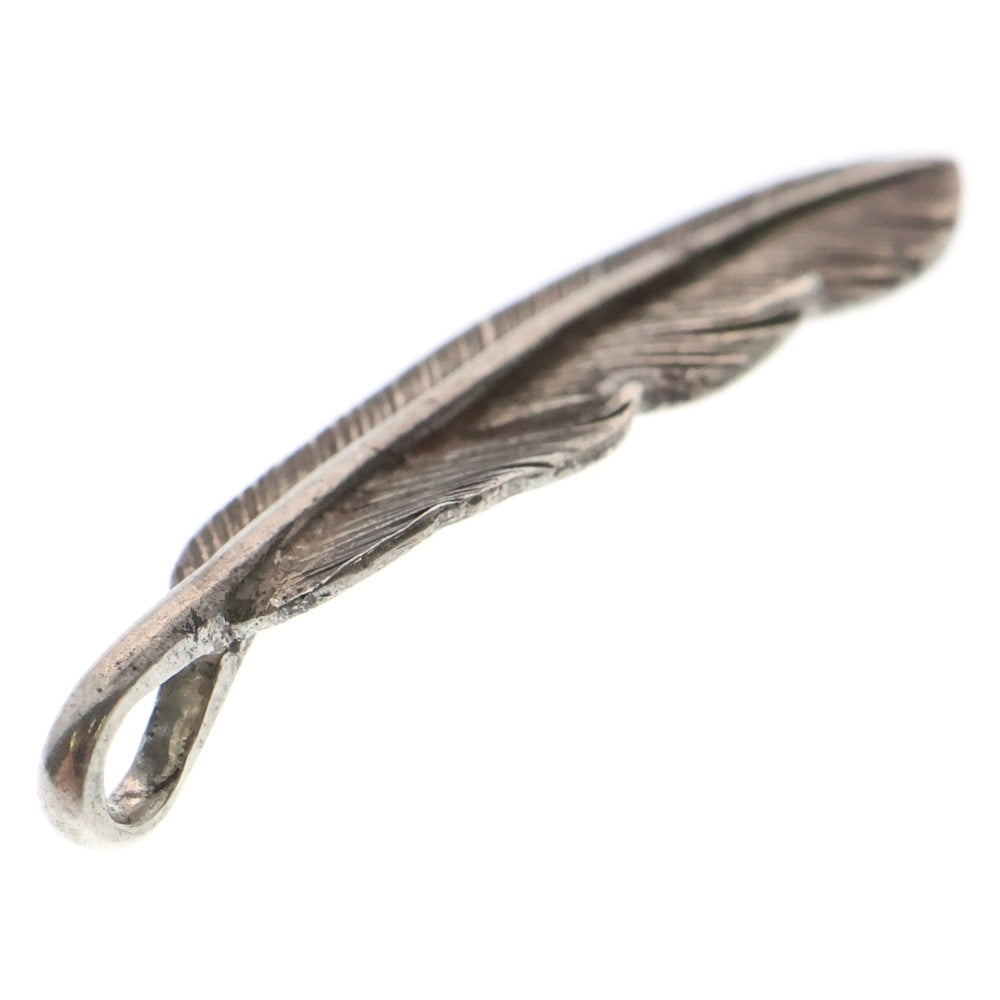 goro's(ゴローズ) SVフェザー小 ペンダントトップ 右向き シルバー