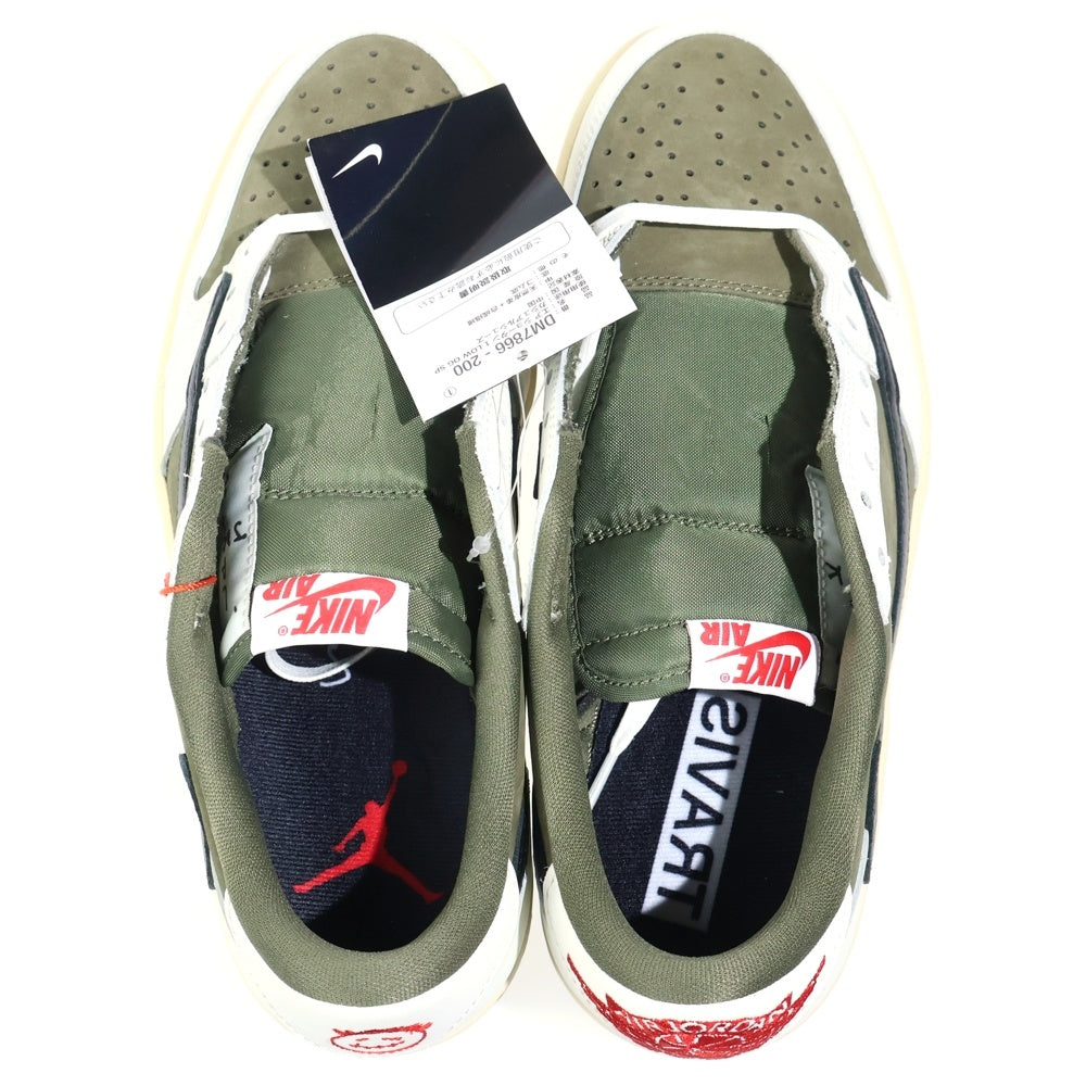 NIKE(ナイキ) ×TRAVIS SCOTT AIR JORDAN 1 LOW OG SPREVERSE OLIVE