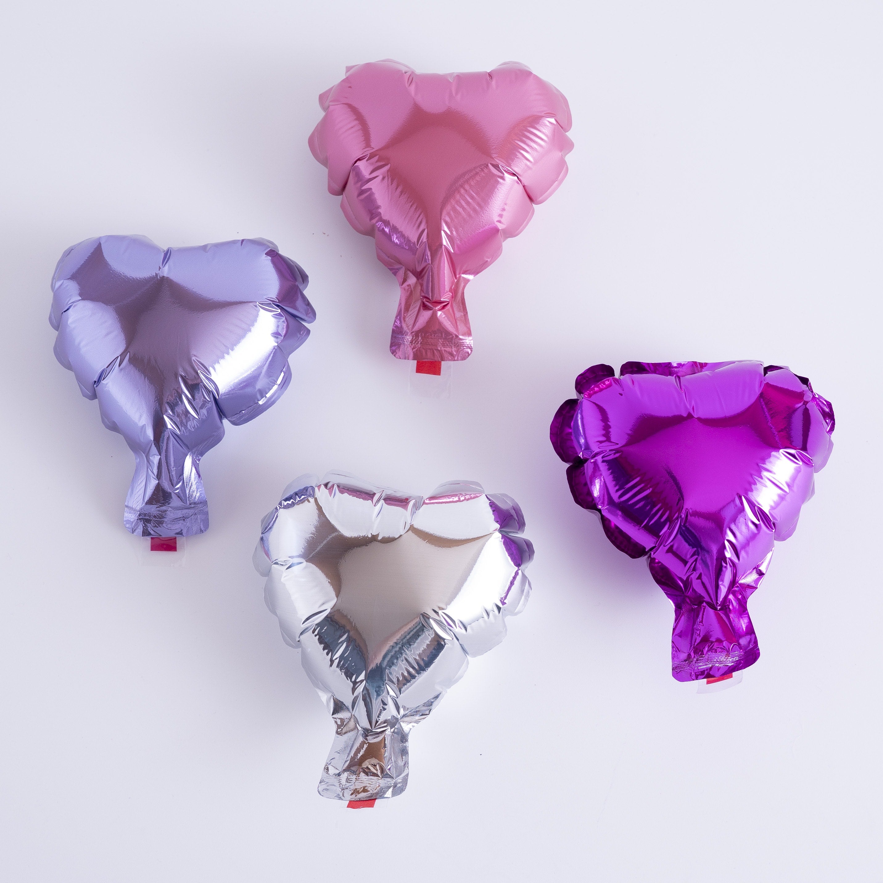 風船 ふうせん アルミバルーンハート 4P 338163