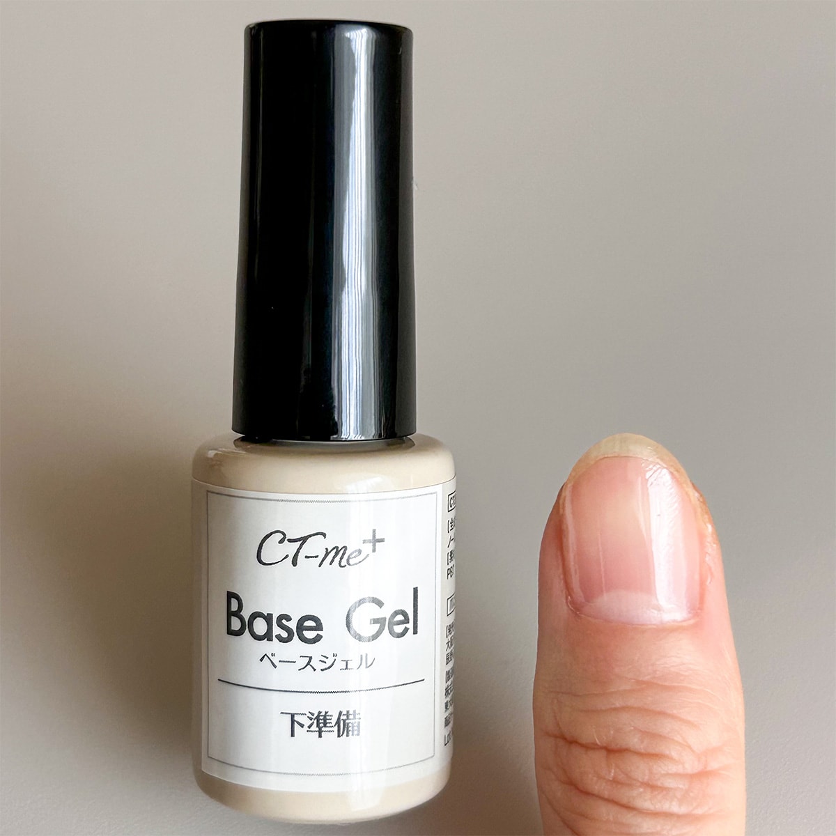 ベースコート ジェルネイル CTM+ベースジェル クレヨンタッチミー