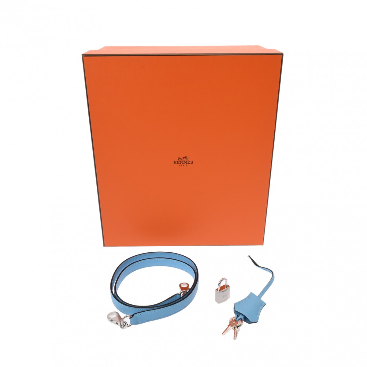 エルメス ケリー 25 内縫い セレステ ヴォースイフト レディース