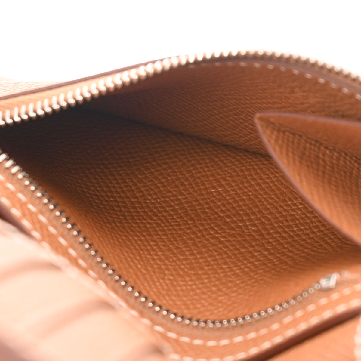 エルメス ベアン コンパクト ゴールド ヴォーエプソン ユニセックス